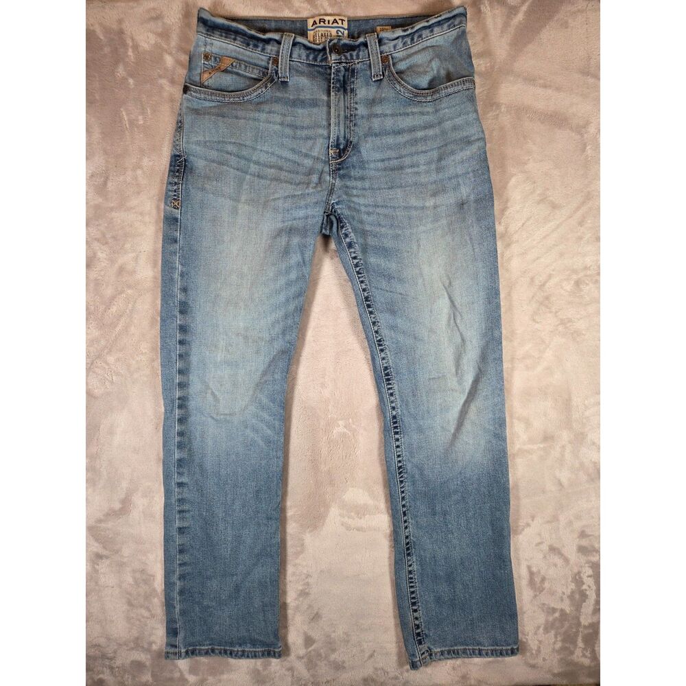 Ariat M2 Relaxed Bootcut Jeans Men’s 33x34 Stretch Western Cowboy Denim